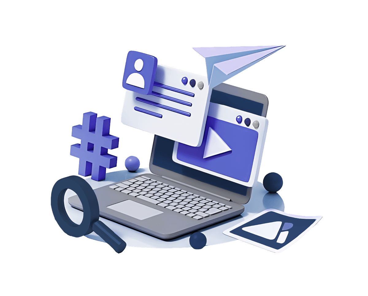 Digital Marketing Illustration